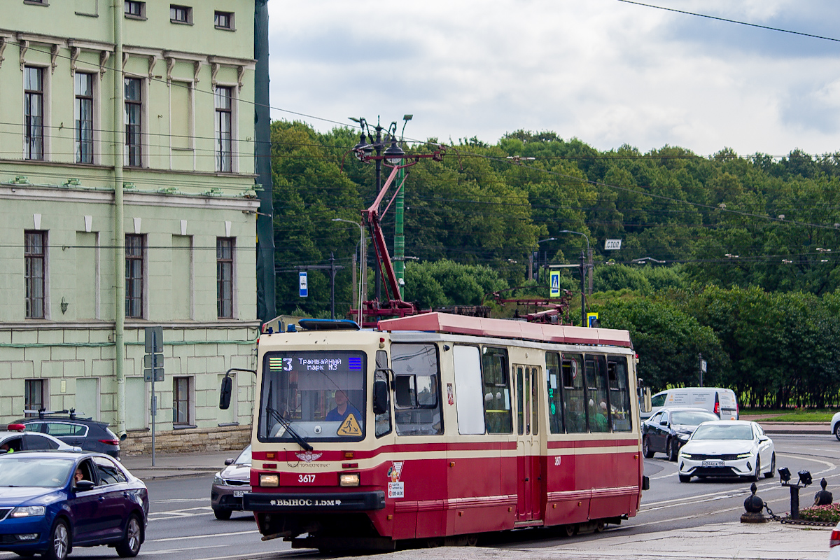 Санкт-Петербург, ТС-77 № 3617
