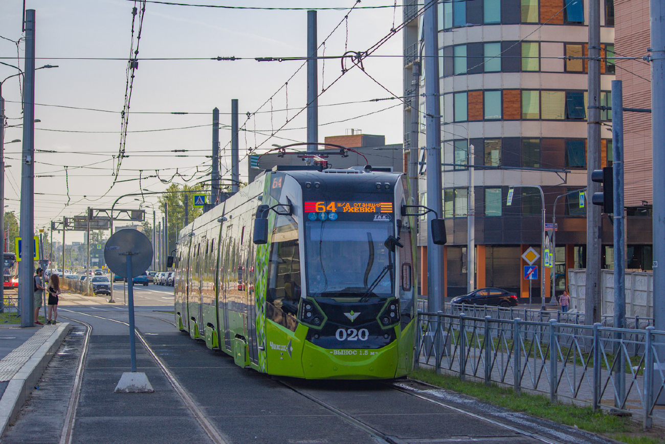 Санкт-Петербург, Stadler B85600M № 020