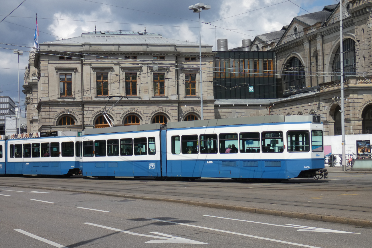 Цюрих, SWP/SIG/BBC Be 4/6 "Tram 2000" № 2050