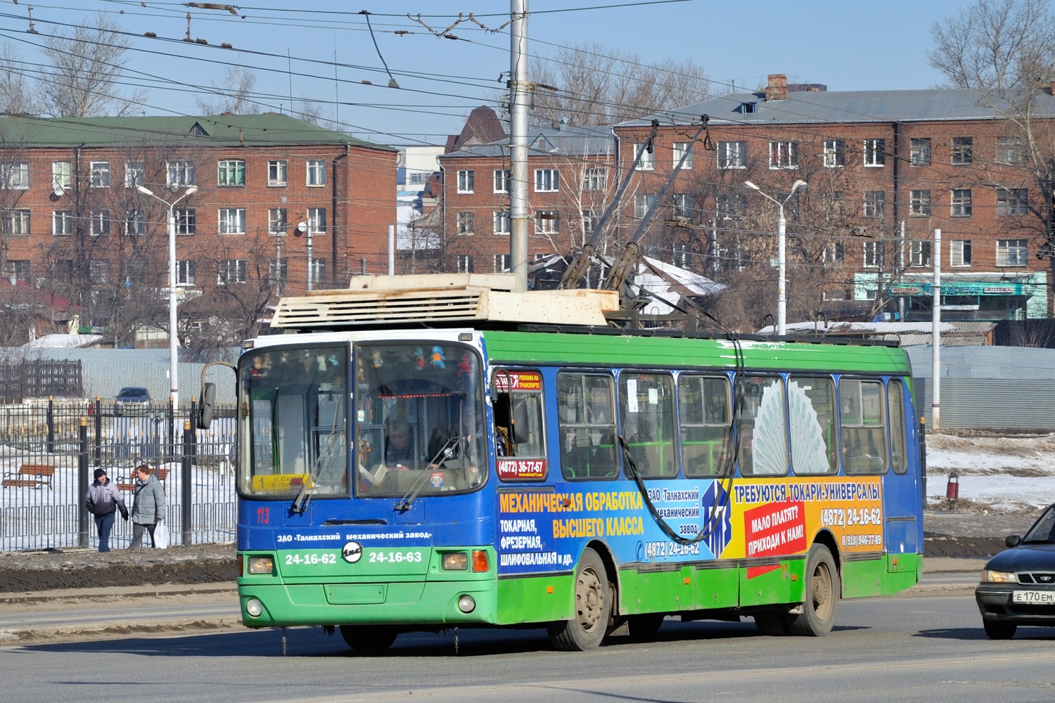 Тула, ЛиАЗ-5280 (ВЗТМ) № 113