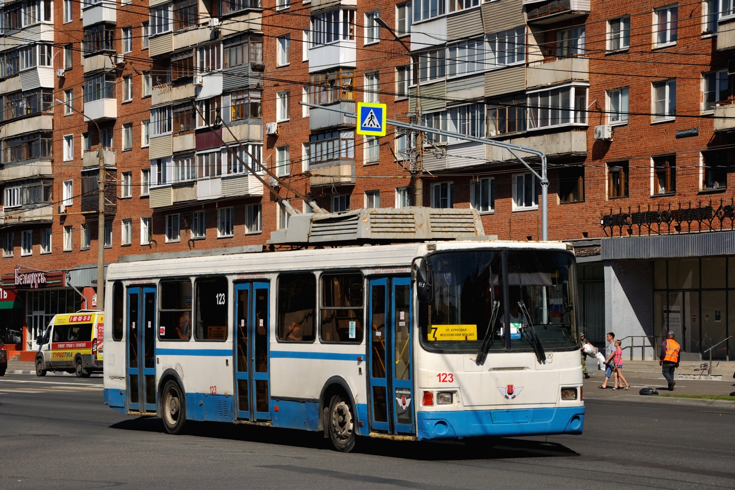 Тула, ЛиАЗ-5280 № 123