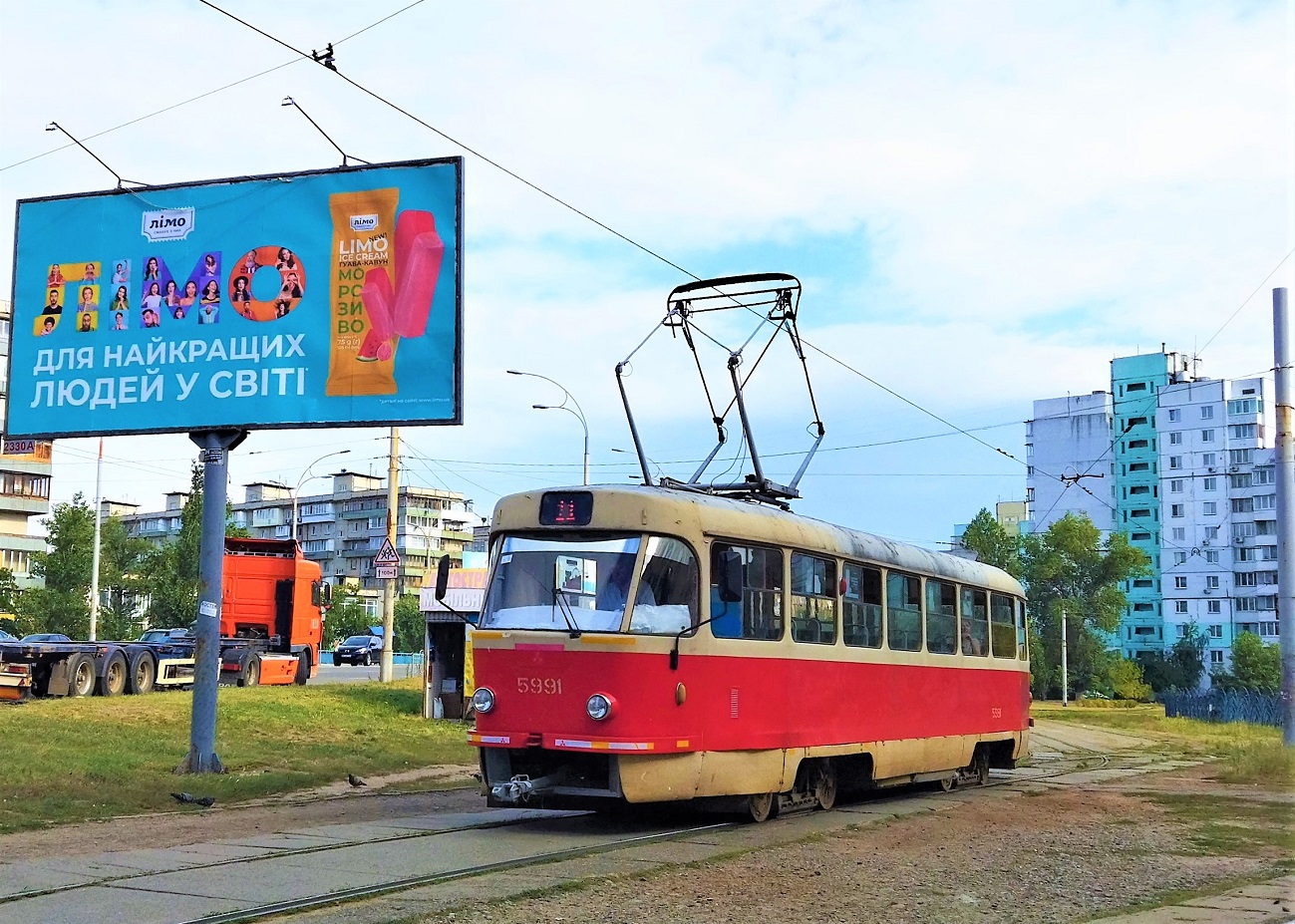 Киев, Tatra T3SU № 5991