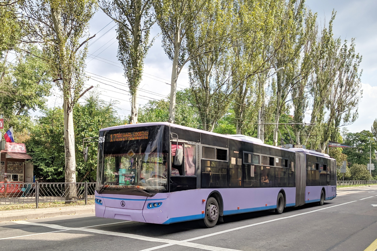 Донецк, ЛАЗ E301A1 № 1526