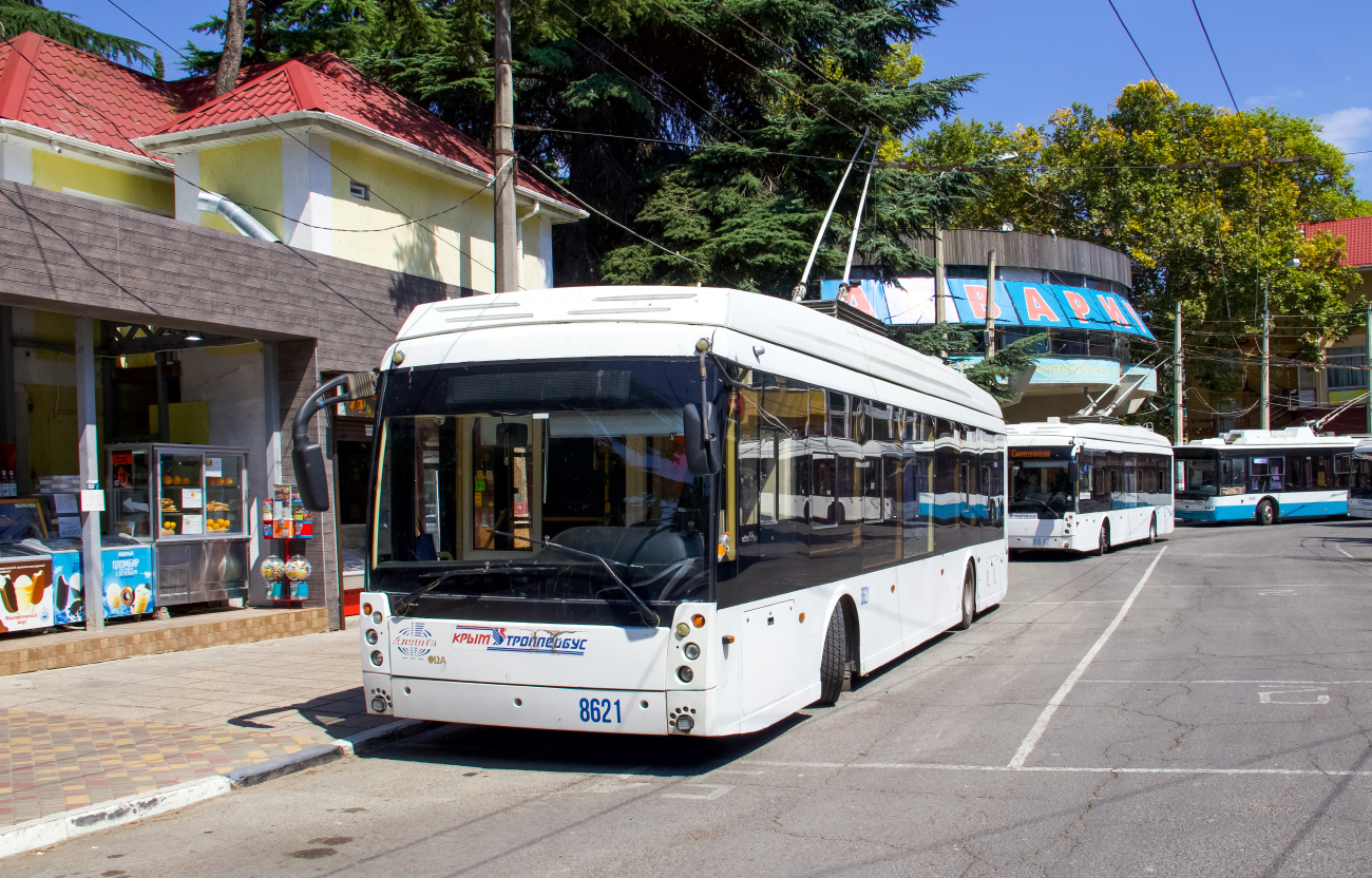 Крымский троллейбус, Тролза-5265.05 «Мегаполис» № 8621