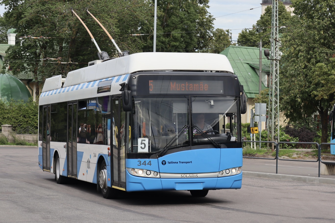 Таллин, Solaris Trollino III 12 AC № 344