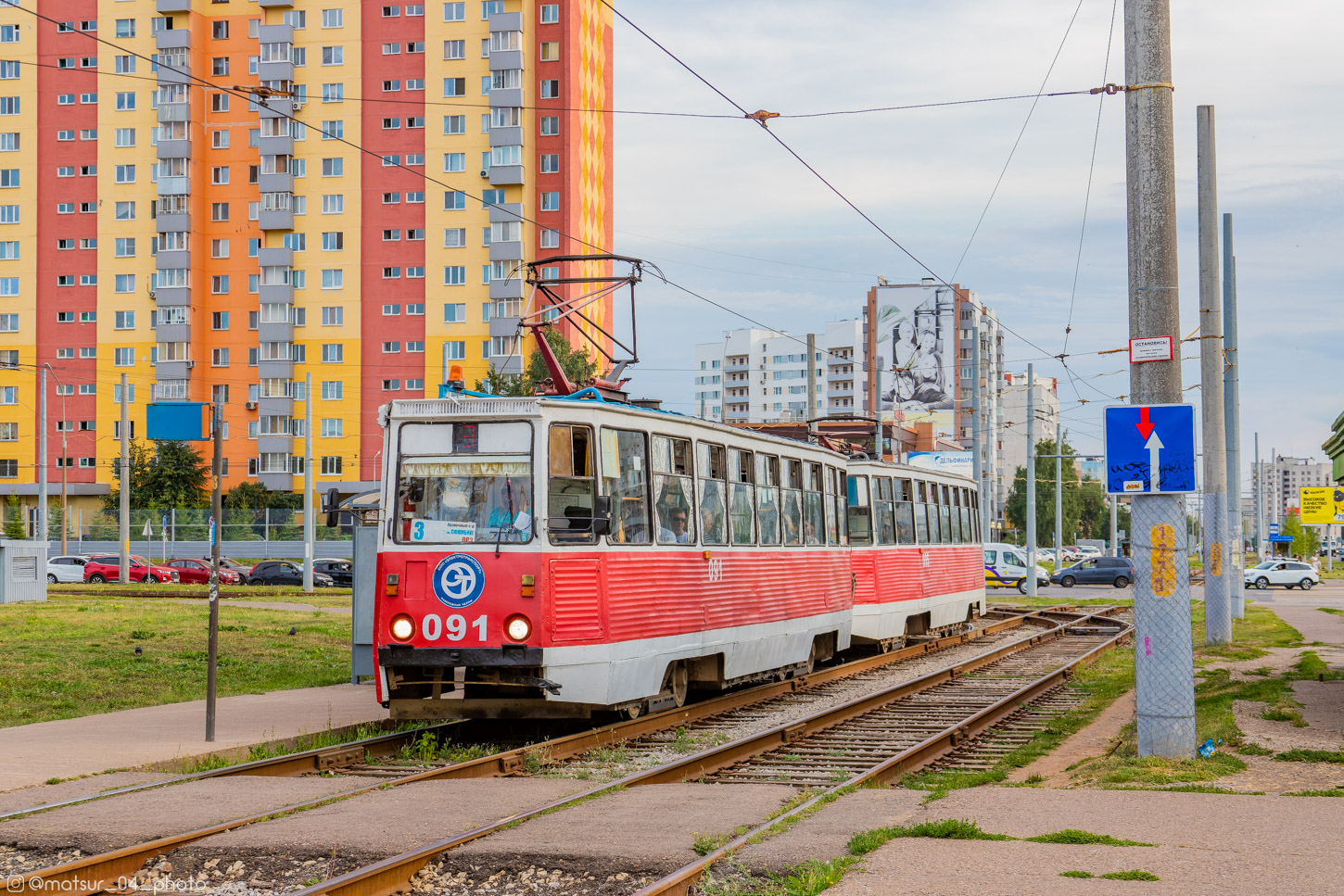 Naberezhnye Chelny, 71-605 (KTM-5M3) č. 091
