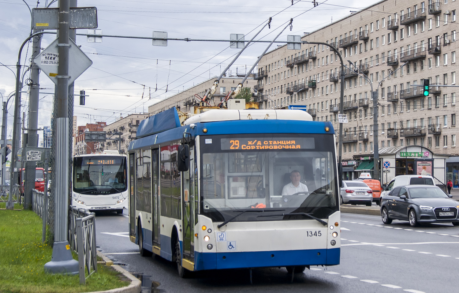 Санкт-Петербург, Тролза-5265.00 «Мегаполис» № 1345