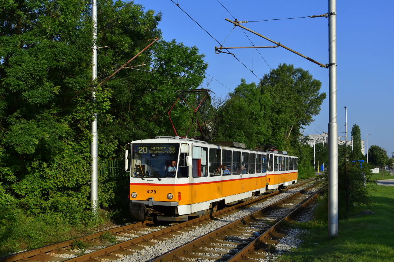 София, Tatra T6B5B № 4129