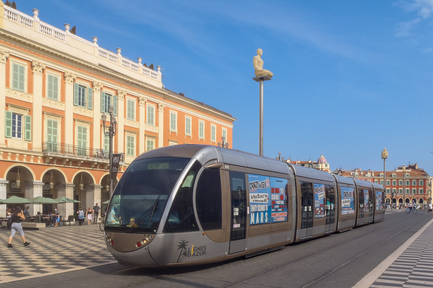 Ницца, Alstom Citadis 302 № 015