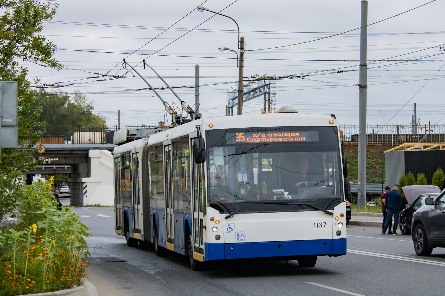Sankt Petersburg, Trolza-6206.01 “Megapolis” Nr 1137