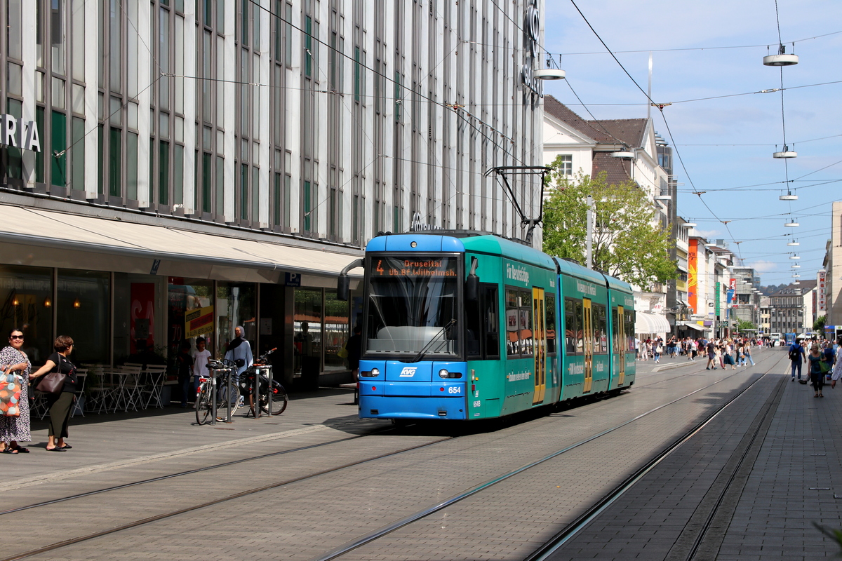 Кассель, Bombardier Flexity Classic № 654