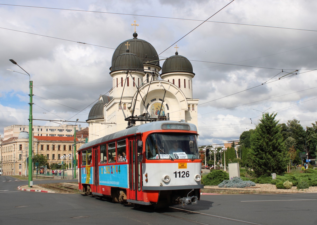 Арад, Tatra T4D № 1126