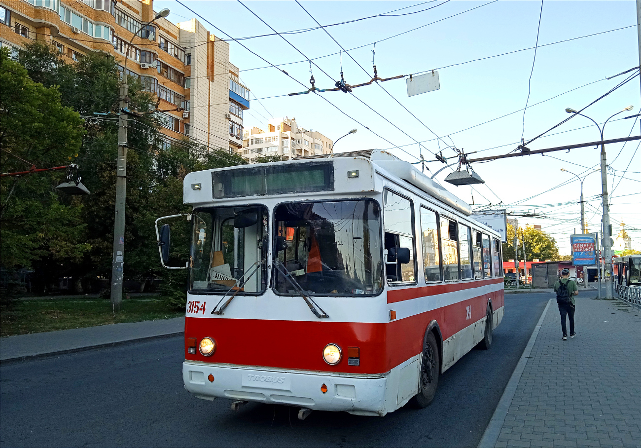 Самара, БТЗ-5276-04 № 3154; Самара — Конечные станции и кольца (троллейбус)