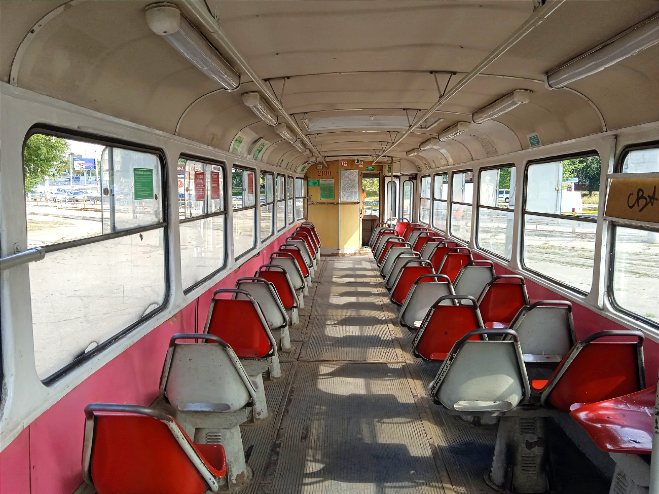 Самара, Tatra T3SU (двухдверная) № 2180