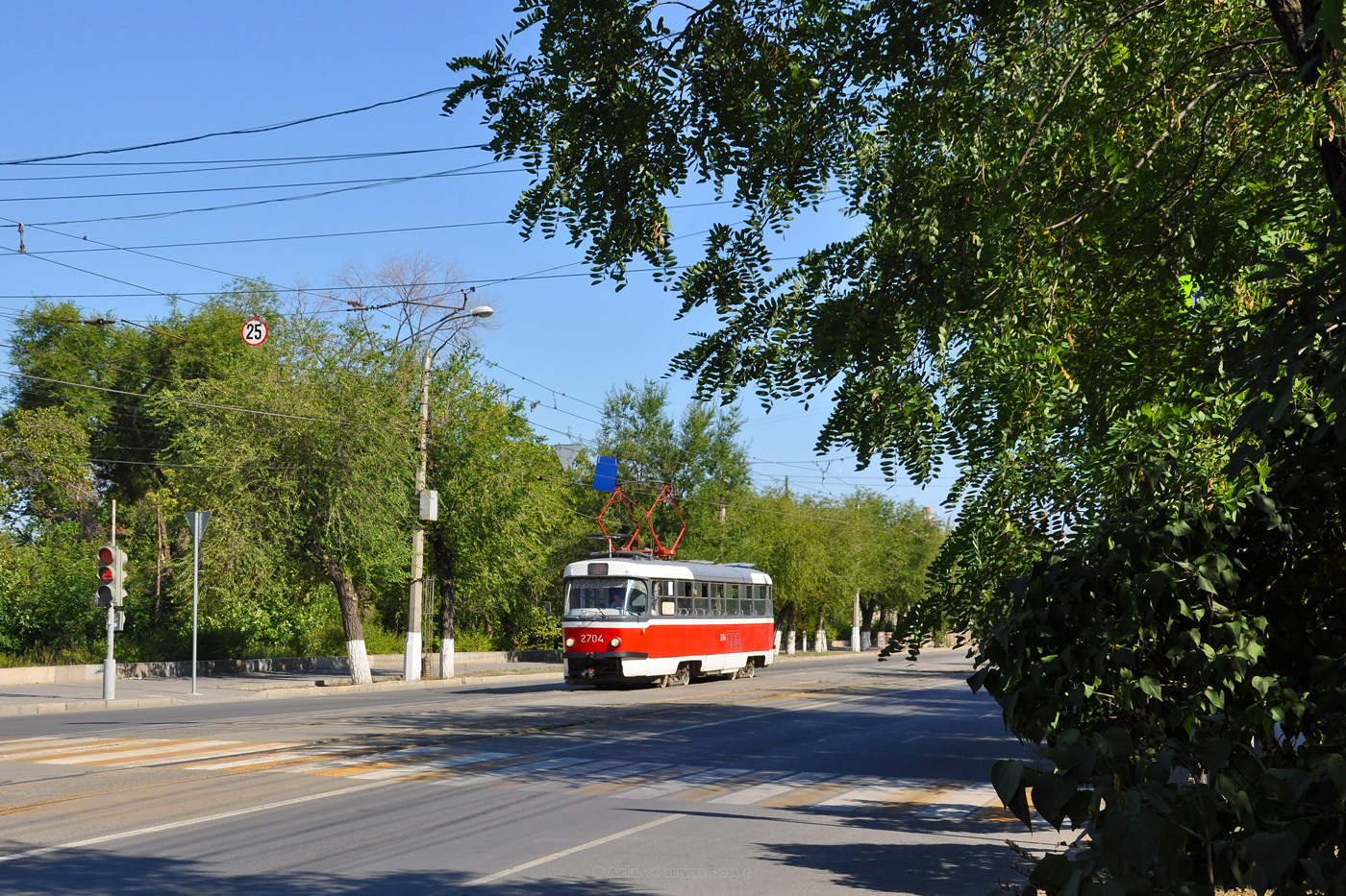 Volgograd, Tatra T3SU # 2704