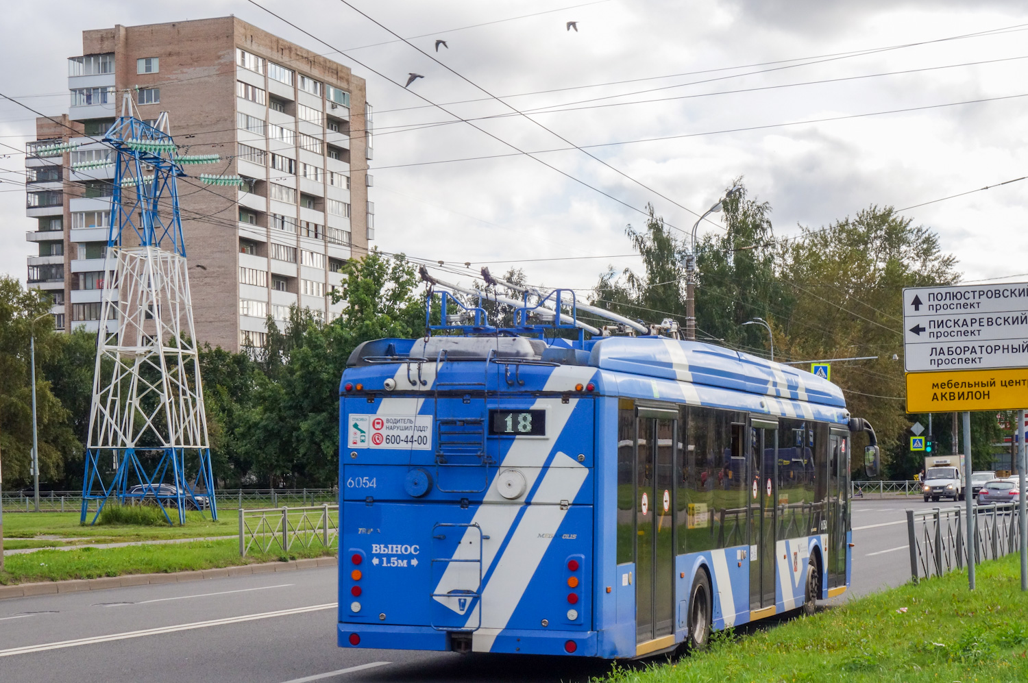 Sankt Petersburg, Trolza-5265.08 “Megapolis” Nr. 6054