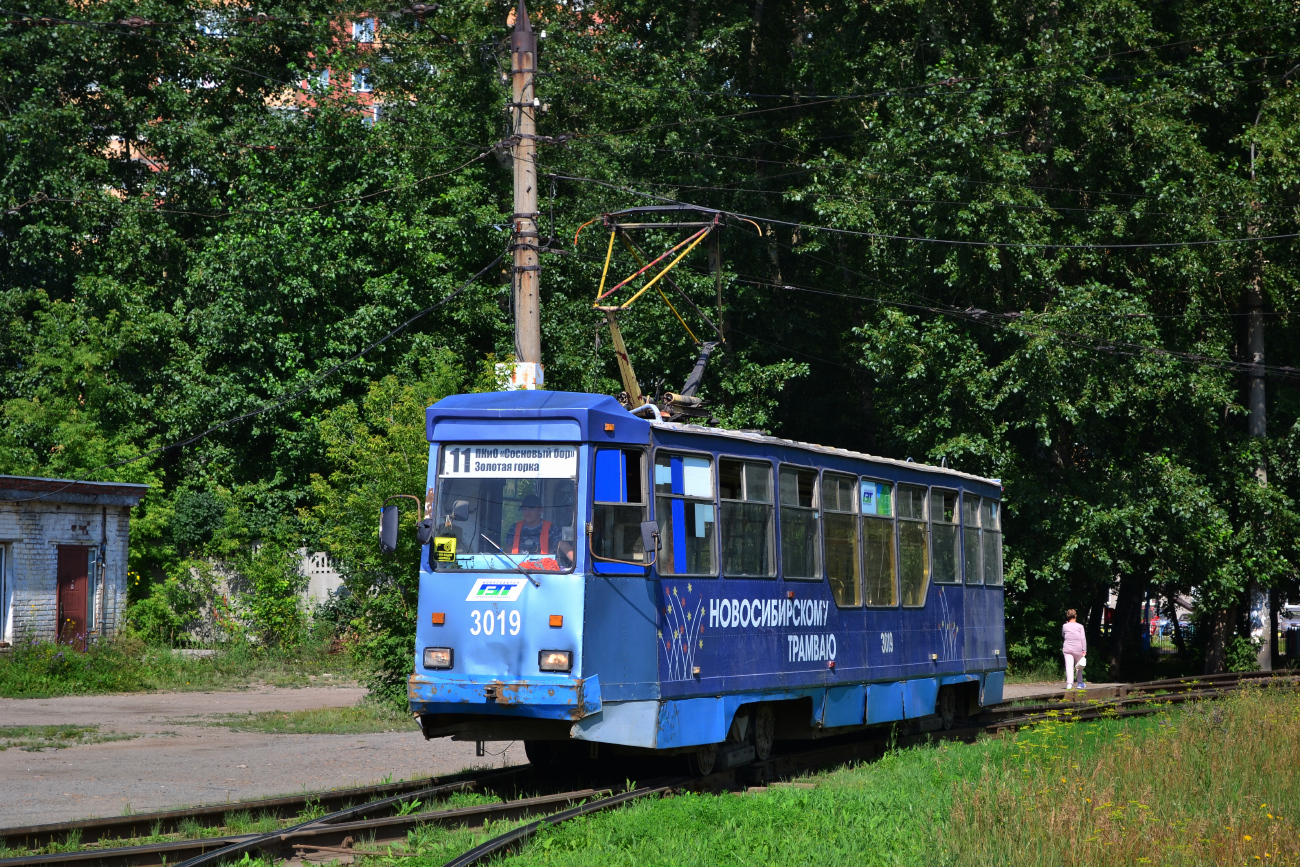 Новосибирск, 71-605 (КТМ-5М3) № 3019