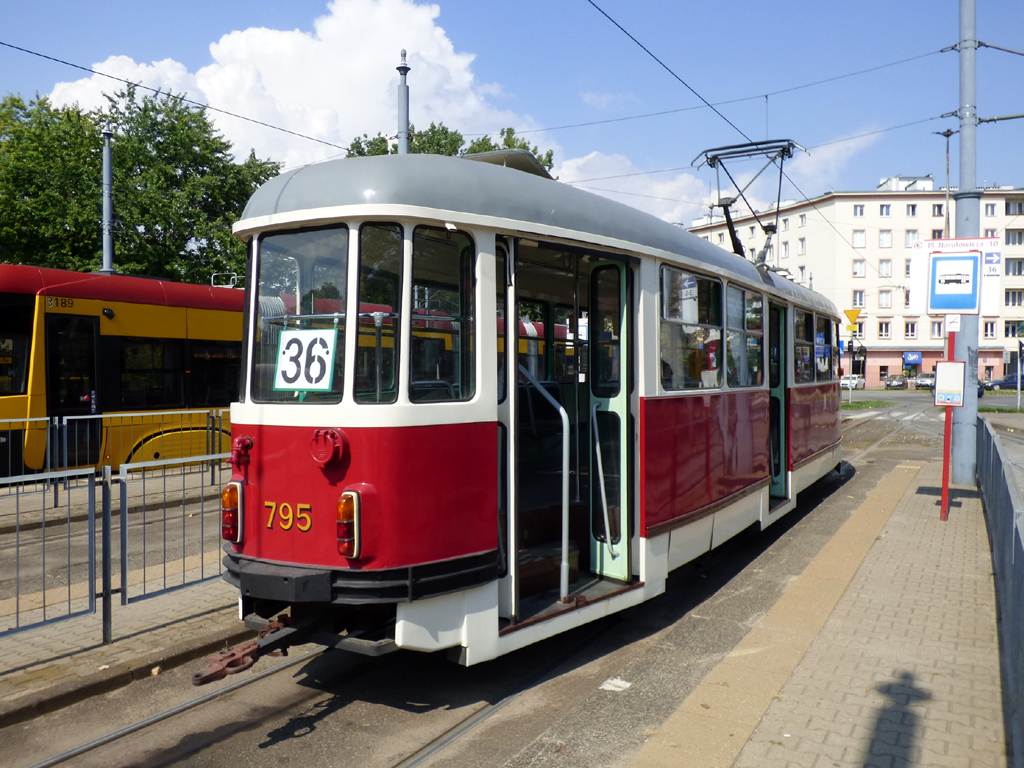 Варшава, Konstal 13N № 795