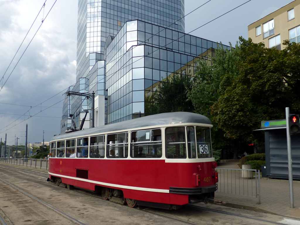 Варшава, Konstal 13N № 407