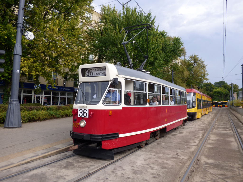 Warsaw, Konstal 13N № 407