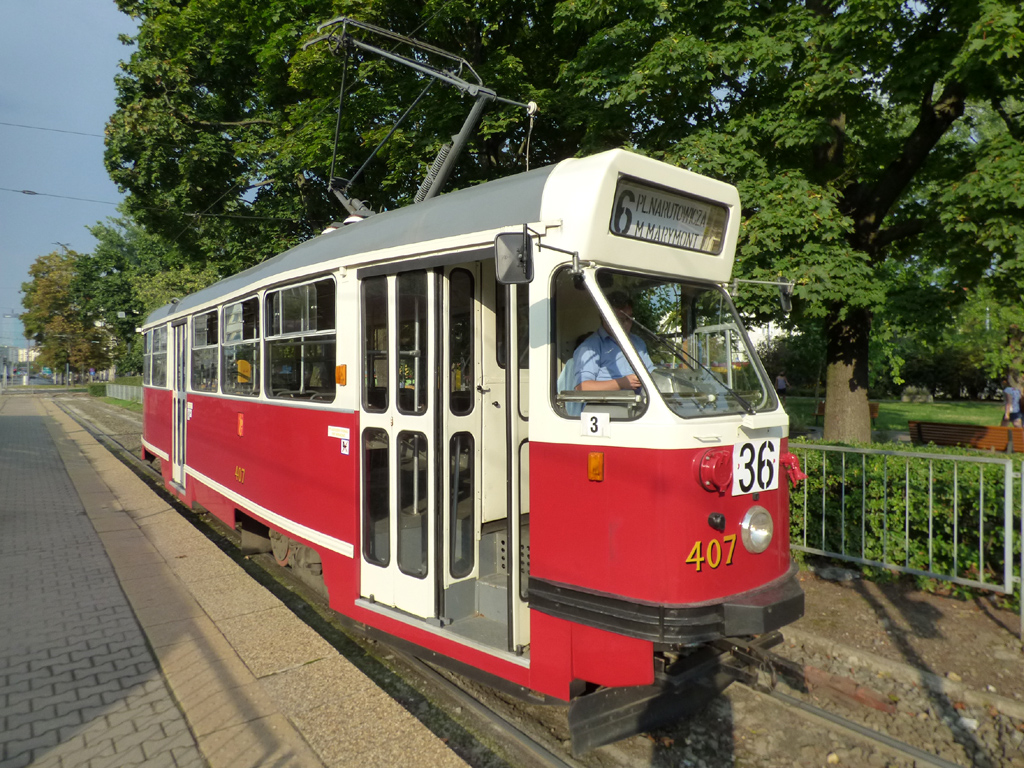 Варшава, Konstal 13N № 407