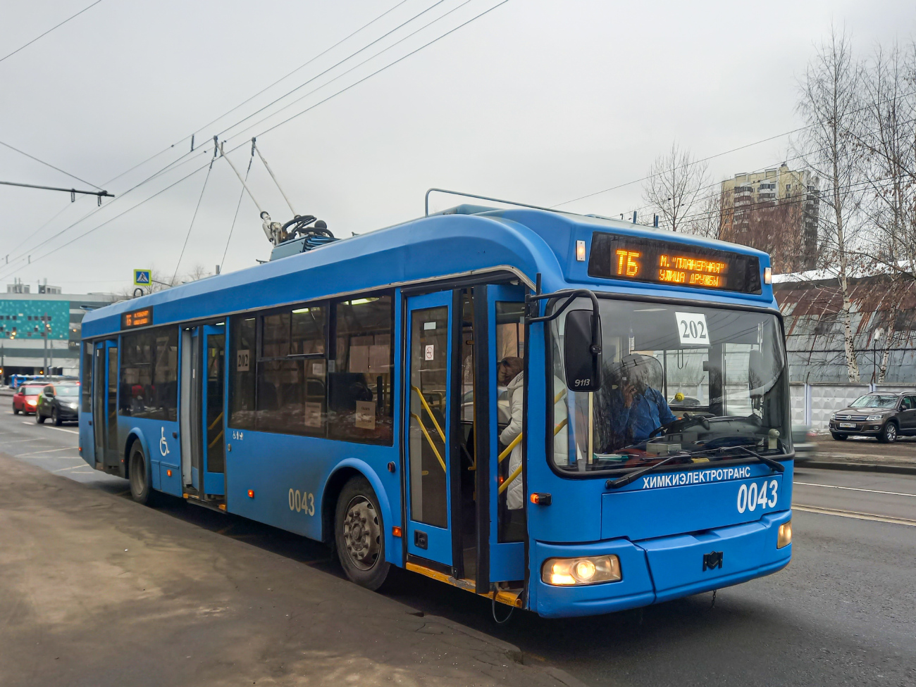 Химки, БКМ 321 № 0043