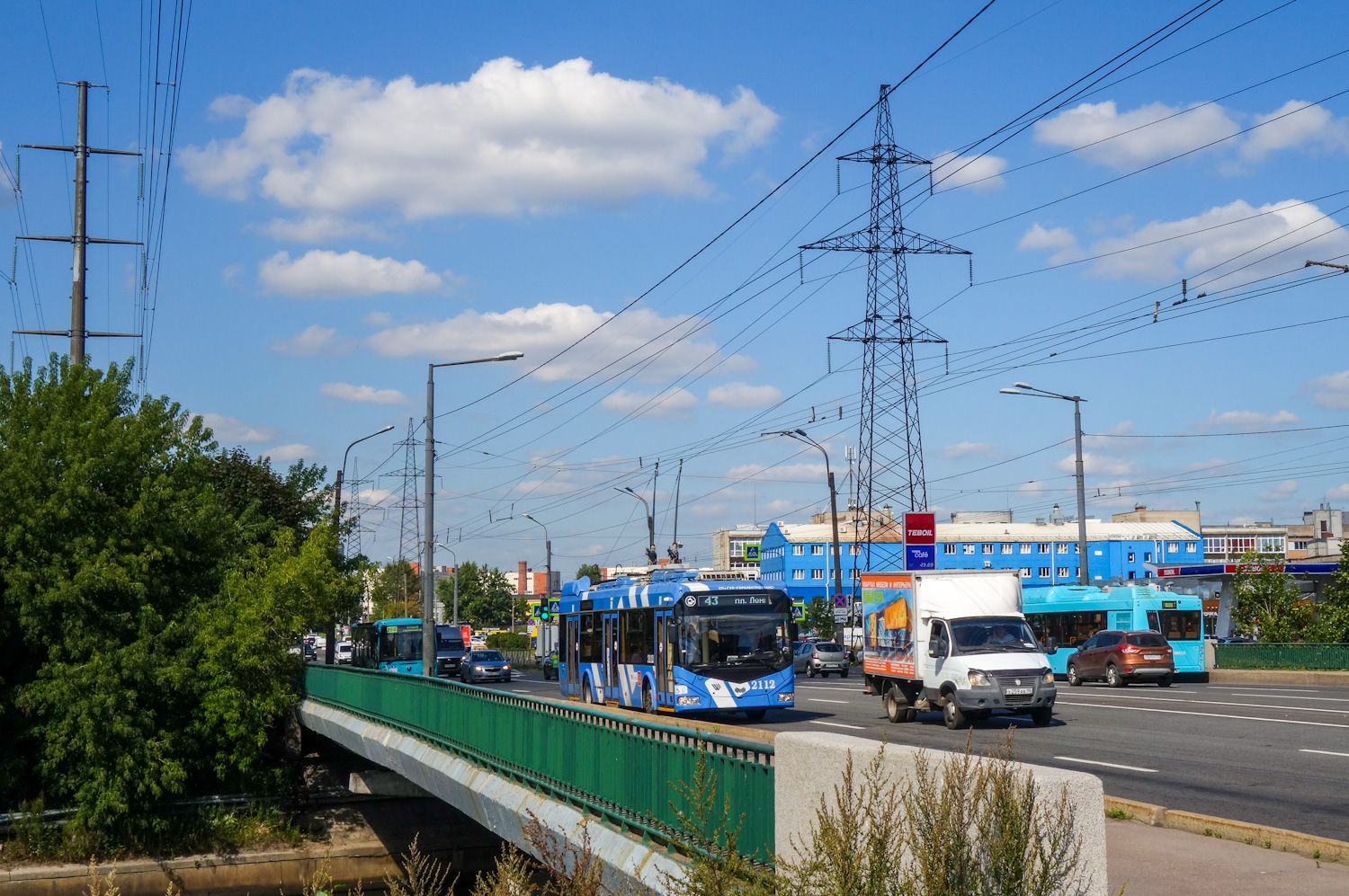 Санкт-Петербург, БКМ 32100D № 2112; Санкт-Петербург — Мосты
