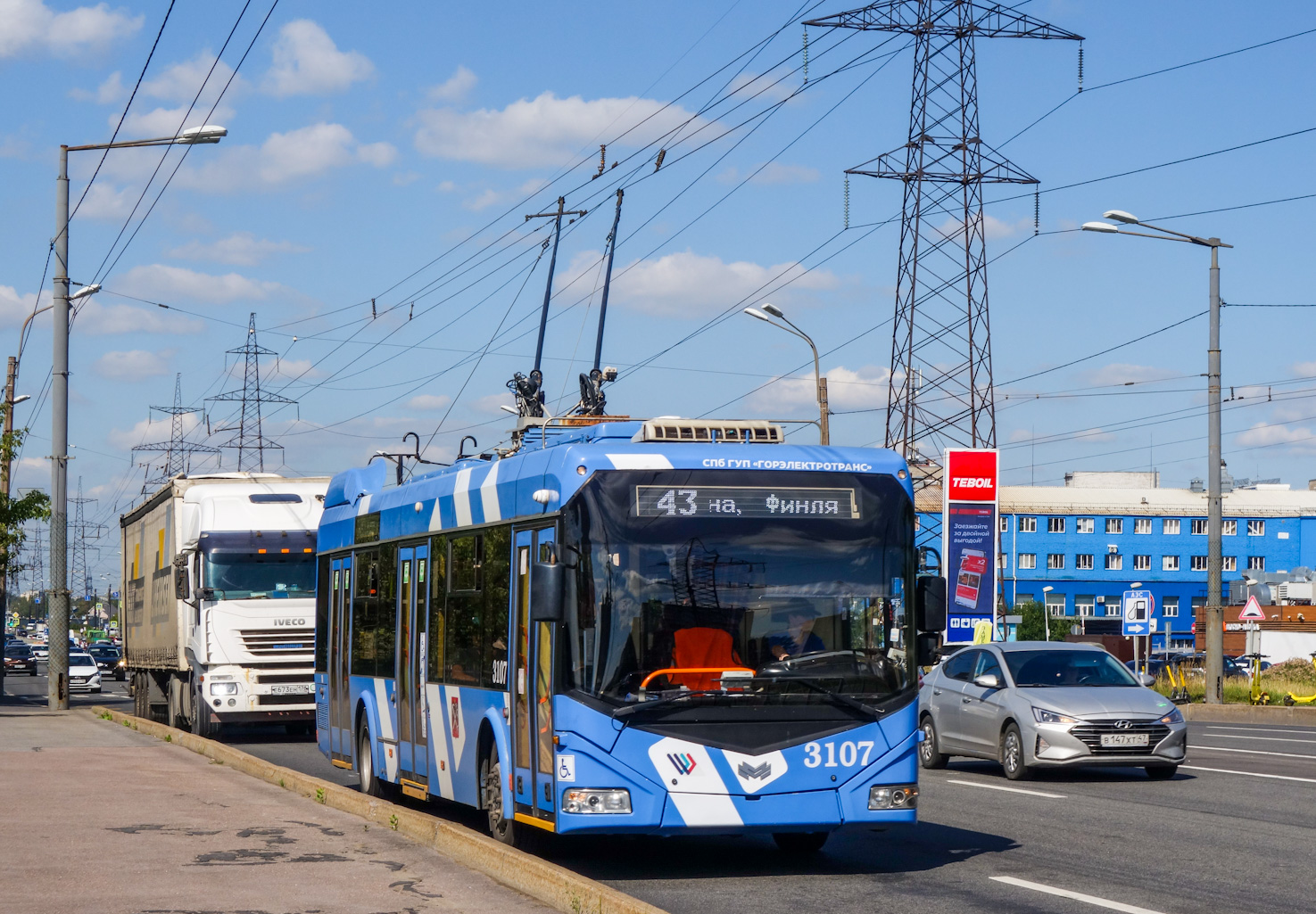 Санкт-Петербург, БКМ 32100D № 3107