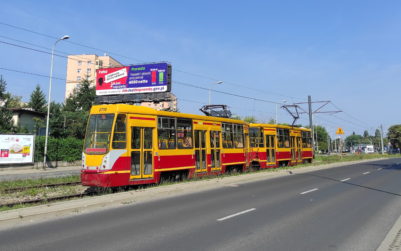 Лодзь, Konstal 805NaND/2 № 2715