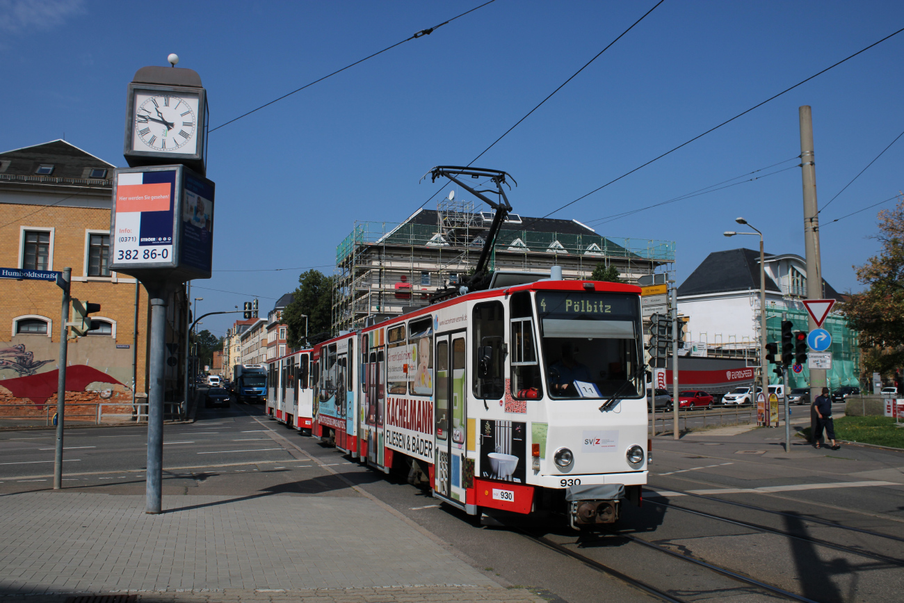 Цвиккау, Tatra KT4DMC № 930