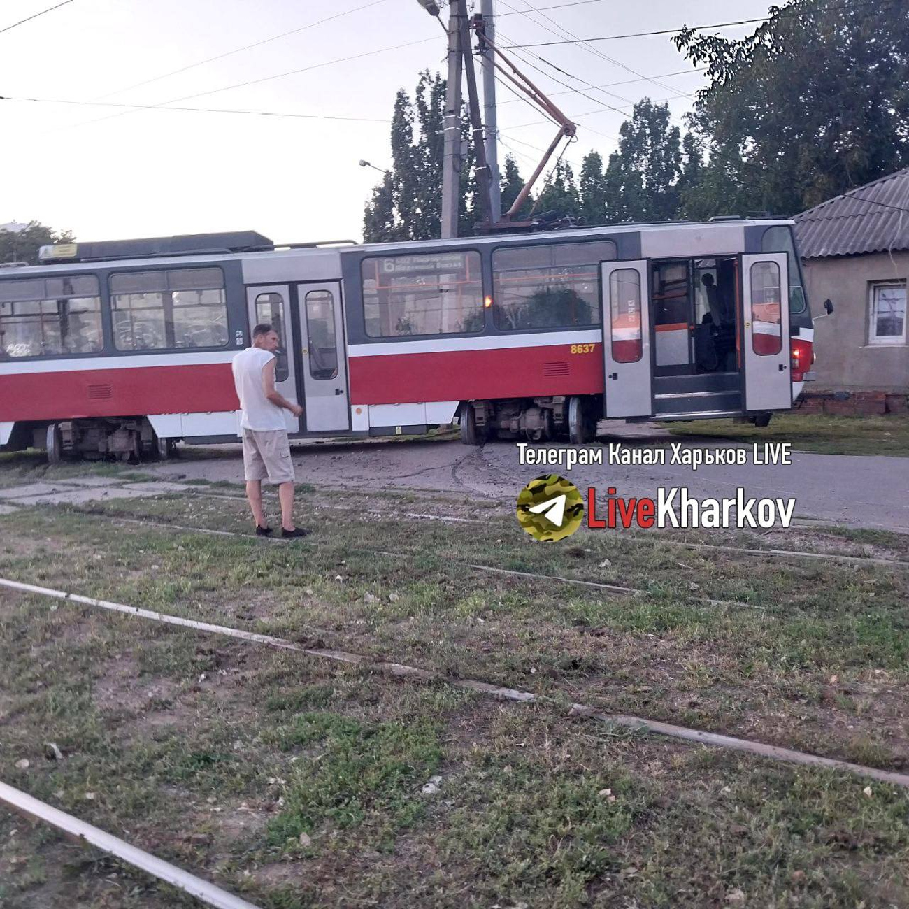 Харьков, Tatra T6A5 № 8637