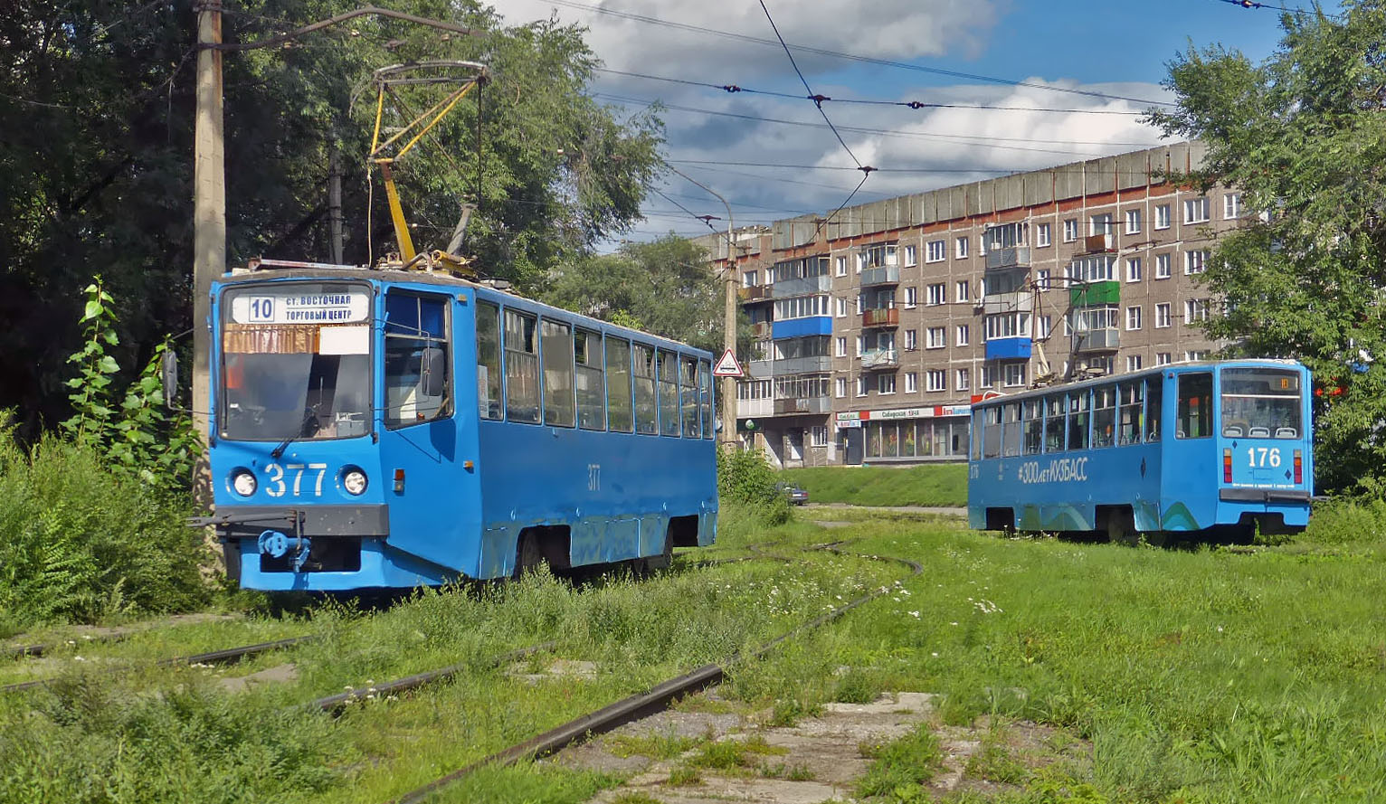 Новокузнецк, 71-608КМ № 377; Новокузнецк, 71-608КМ № 176