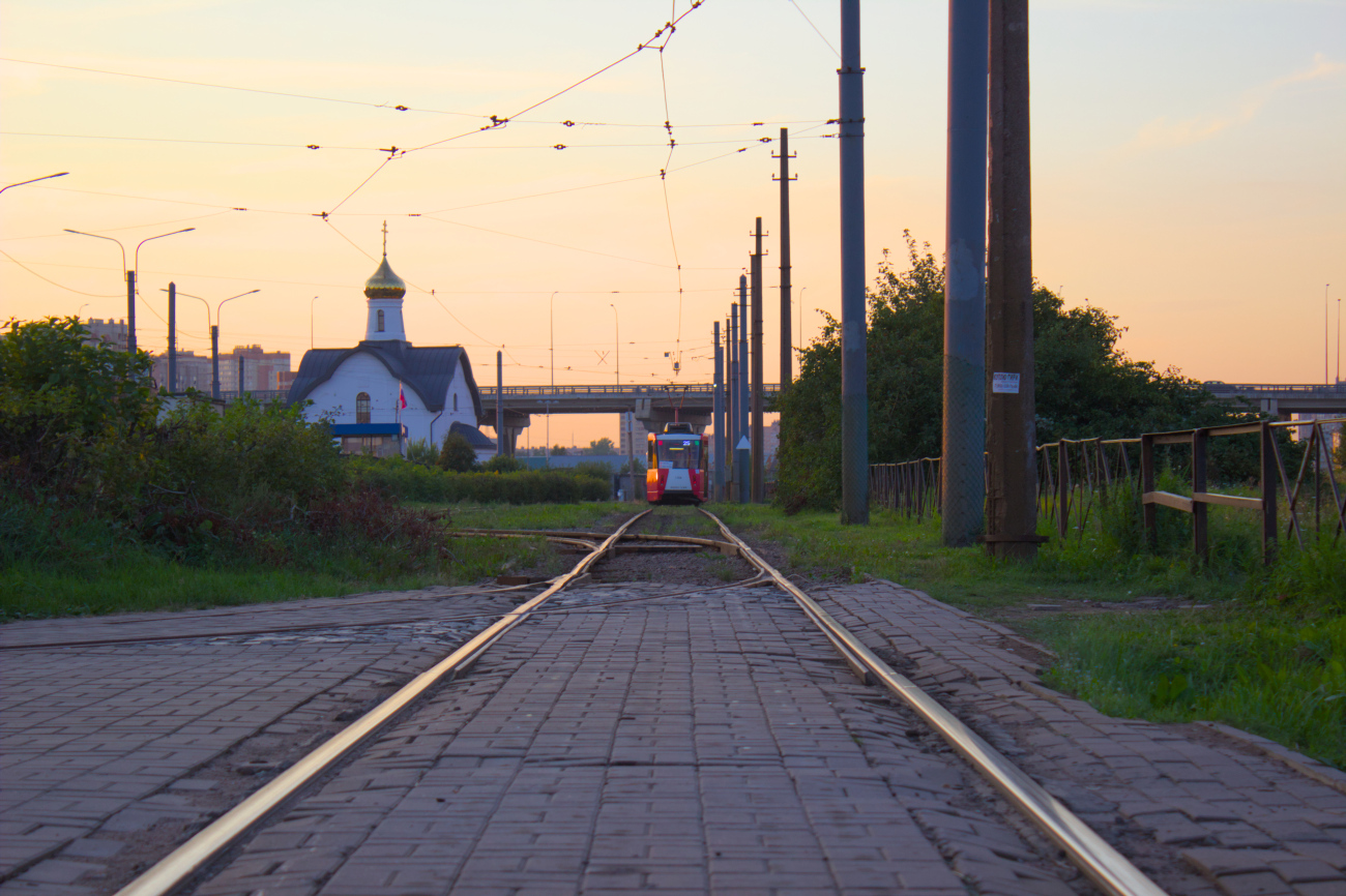 Saint-Petersburg — Terminal stations; Saint-Petersburg — Tram lines and infrastructure