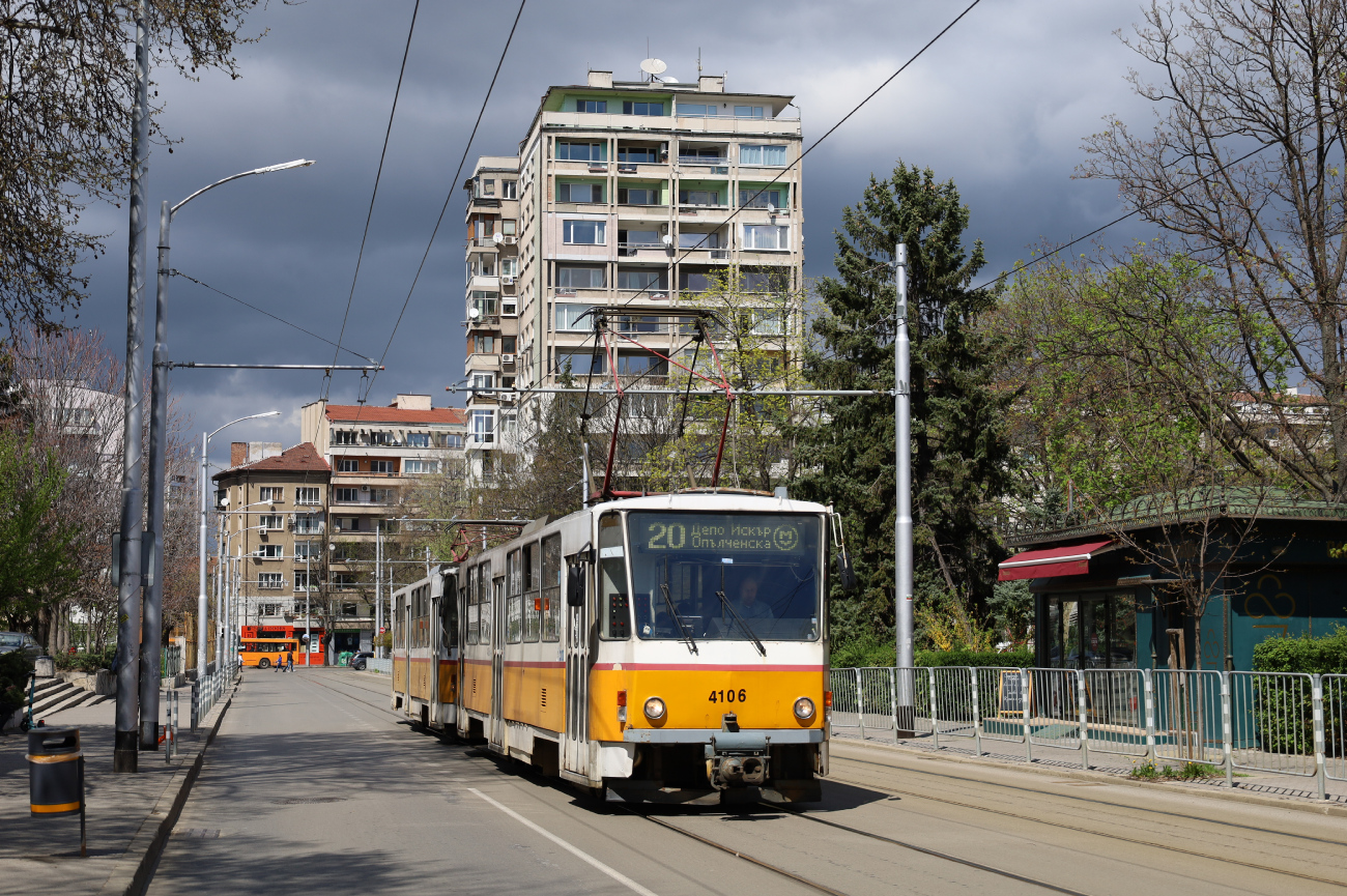 Sofia, Tatra T6B5B № 4106