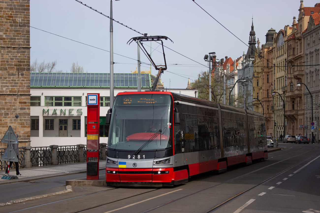 Прага, Škoda 15T3 ForCity Alfa Praha № 9281