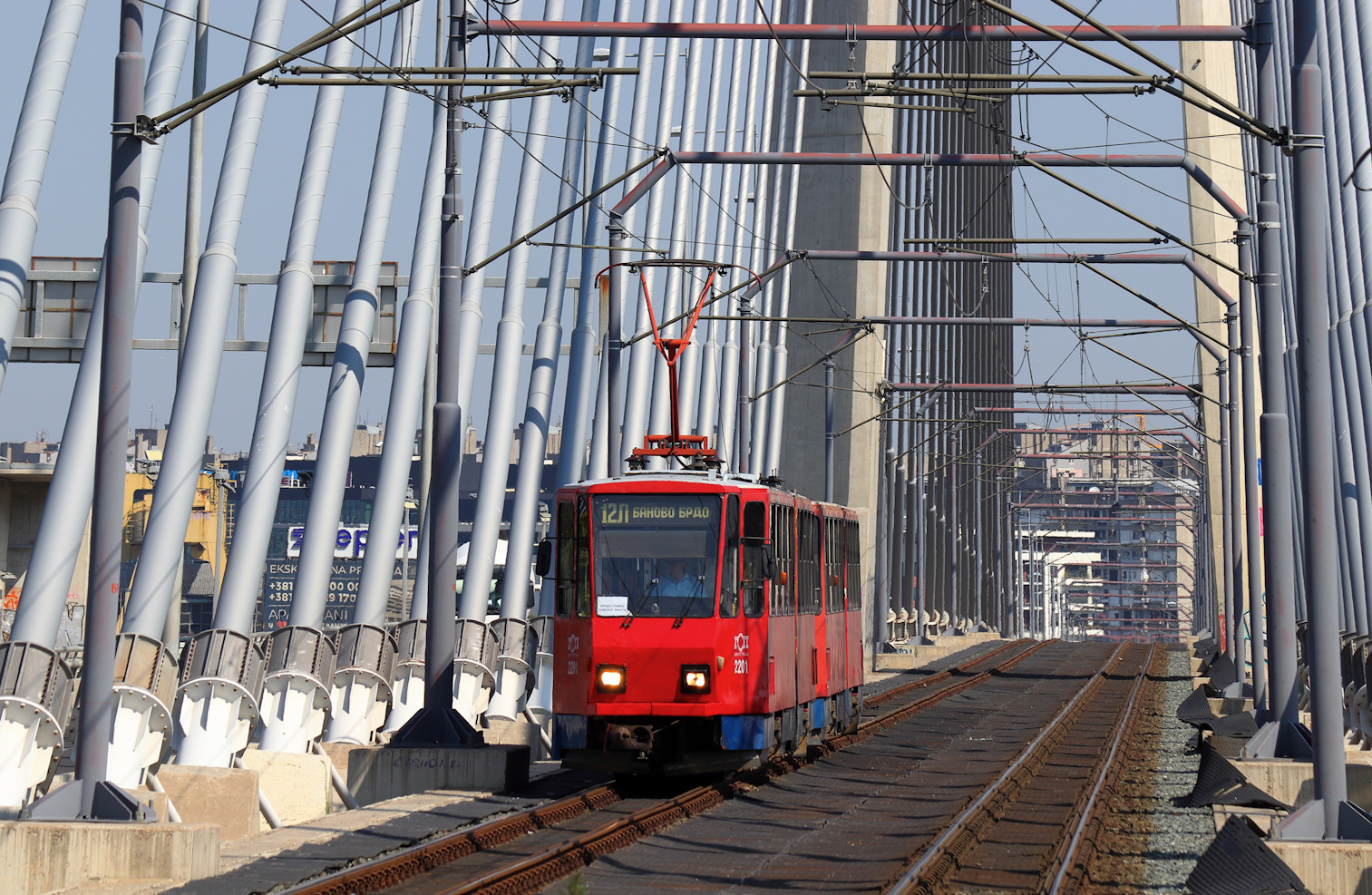 Белград, Tatra KT4YU-M № 2201