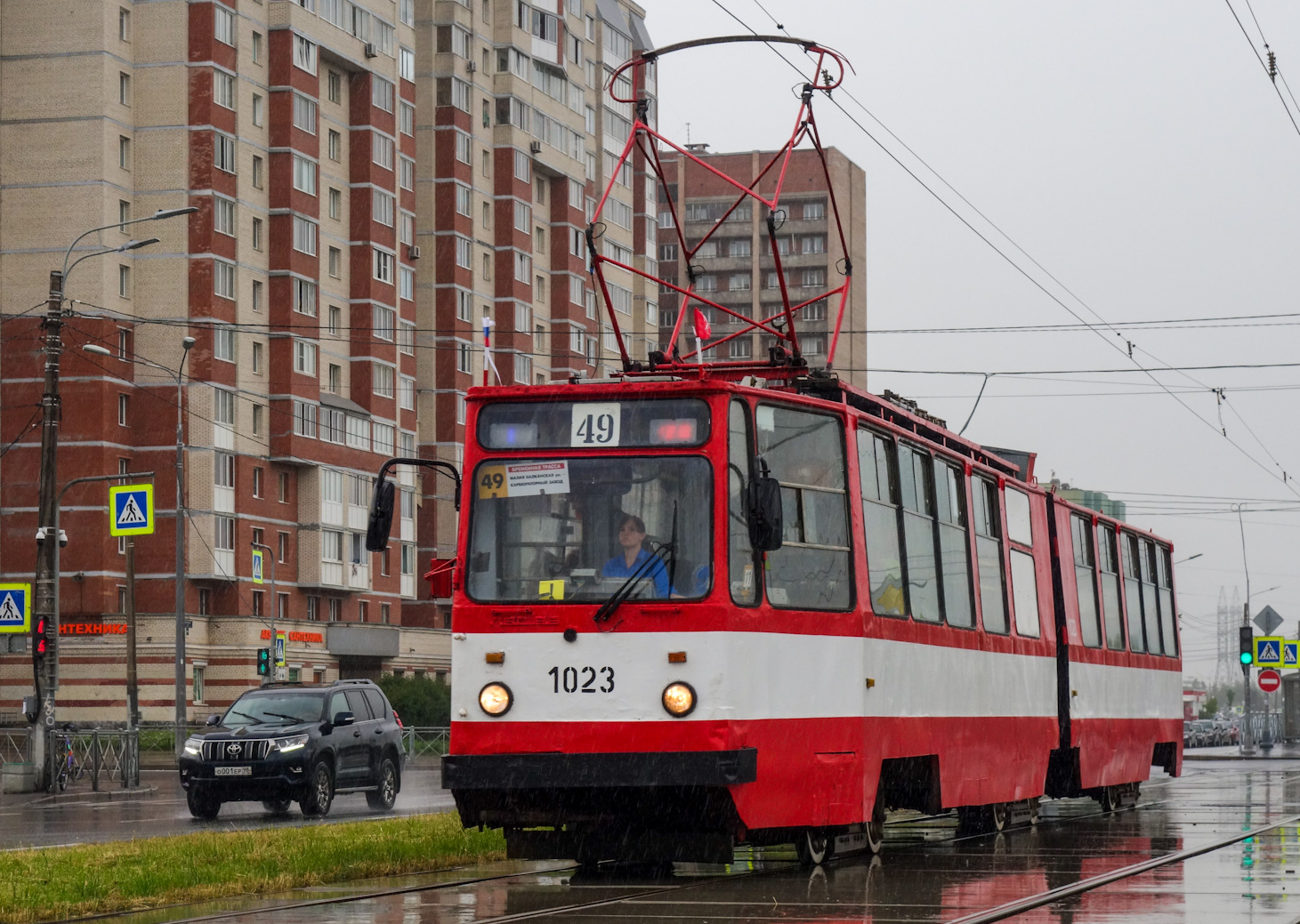 Санкт-Петербург, ЛВС-86К № 1023