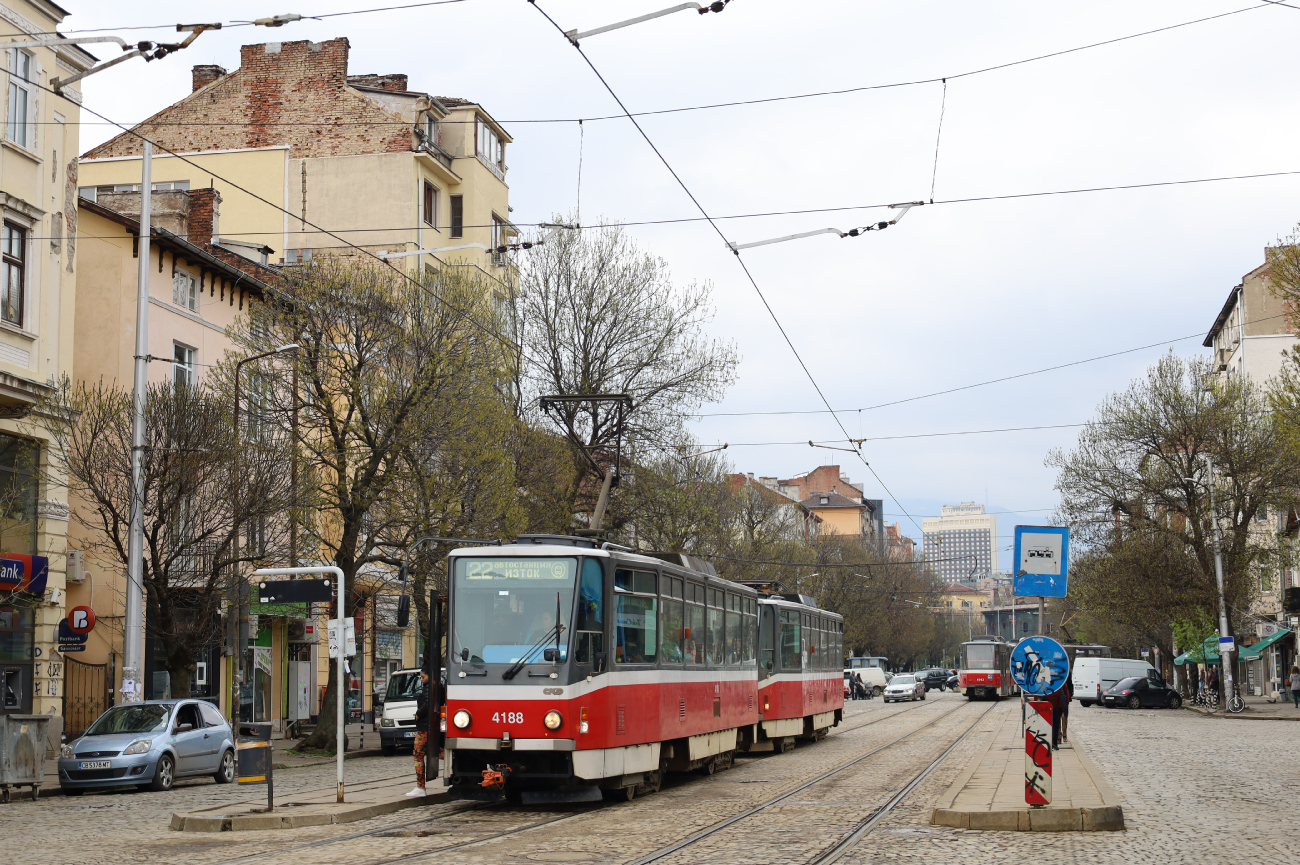 София, Tatra T6A5 № 4188