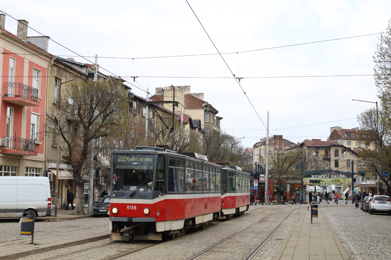 Sofia, Tatra T6A5 nr. 4158