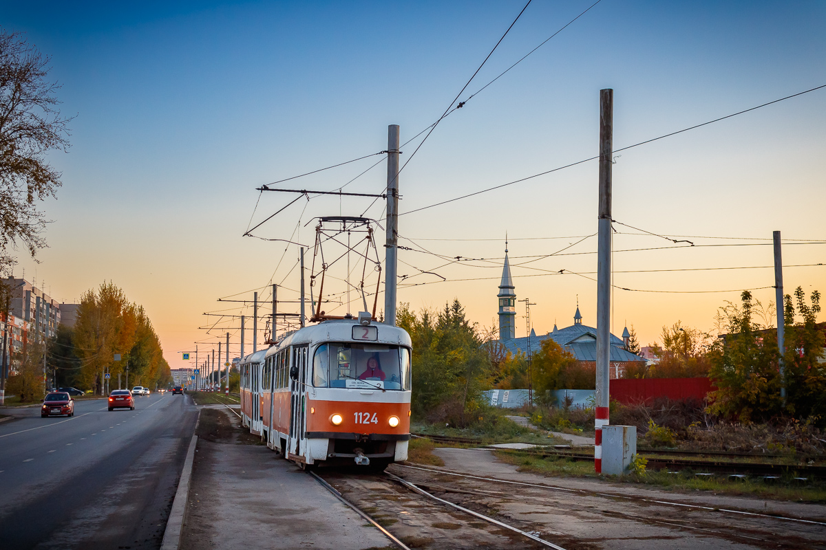 Ульяновск, Tatra T3SU № 1124