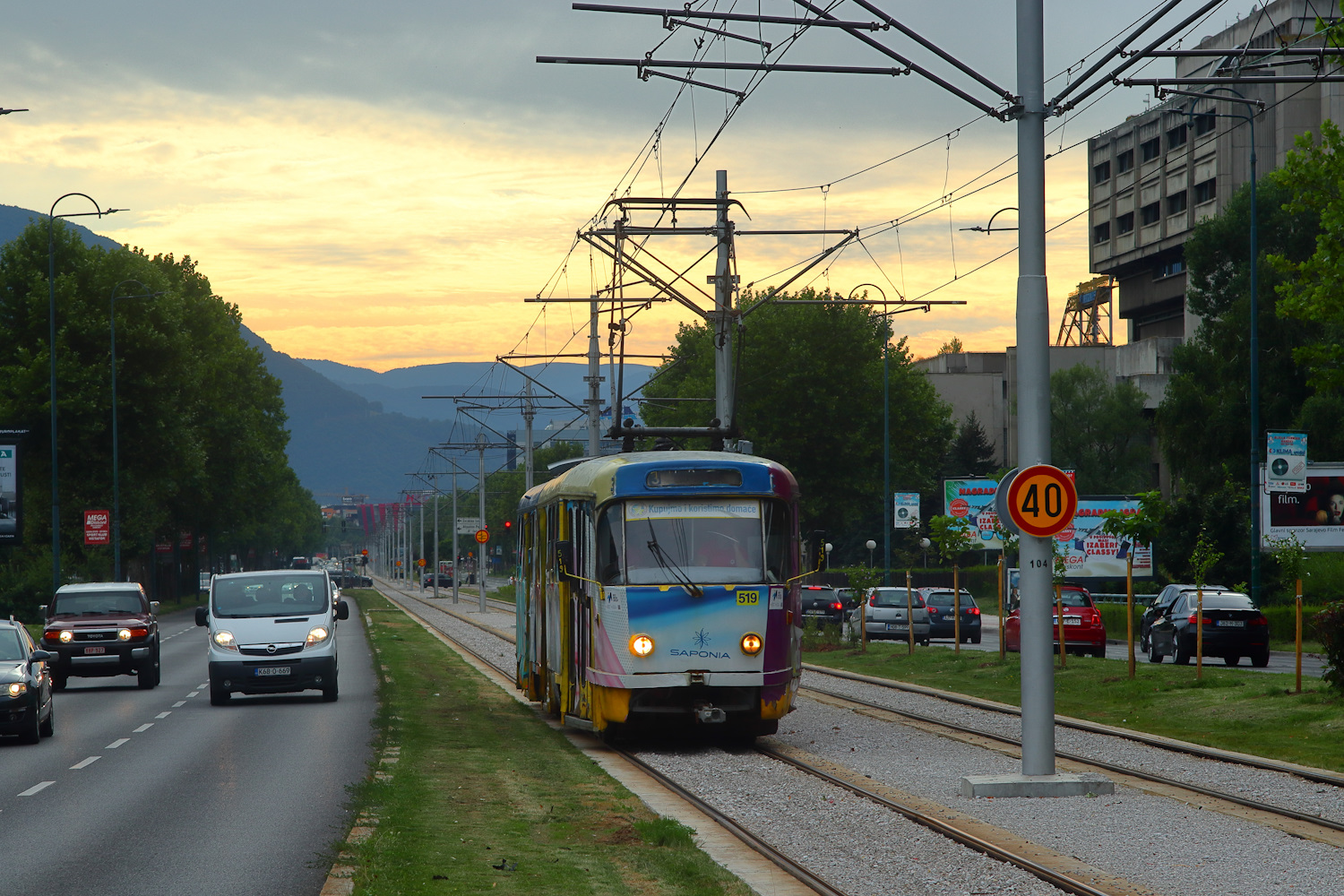Сараево, Tatra K2YU № 519