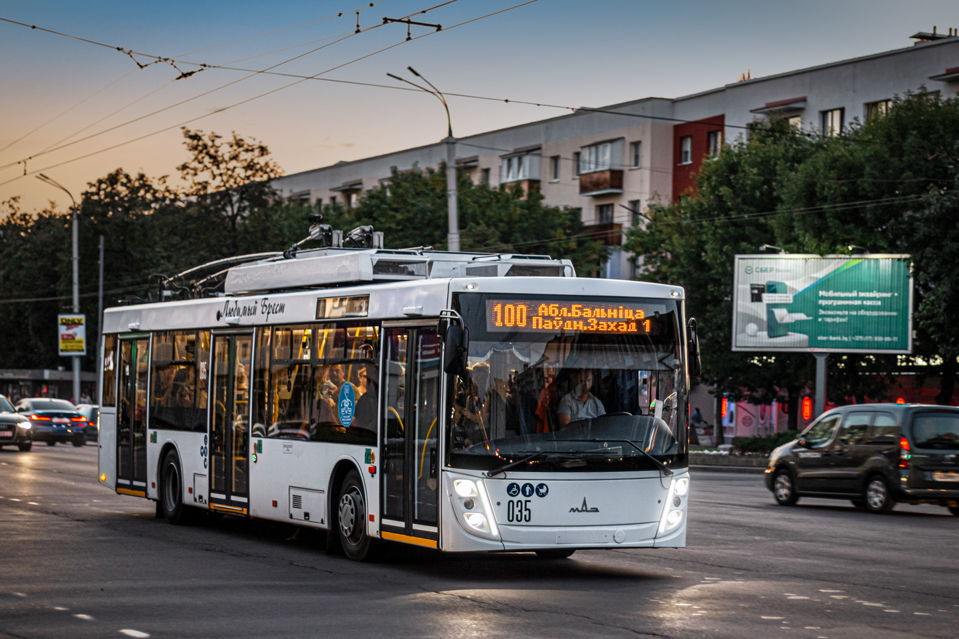 Брест, МАЗ-203Т70 № 035