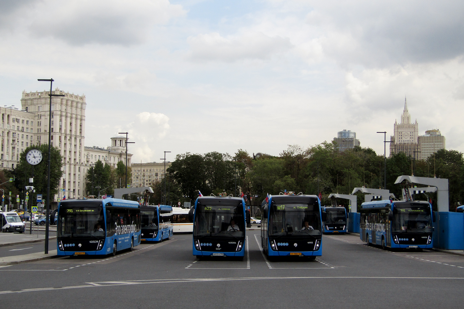 Moscow, KAMAZ-6282 № 410139; Moscow, KAMAZ-6282 № 410254; Moscow, KAMAZ-6282 № 411112; Moscow, KAMAZ-6282 № 410221