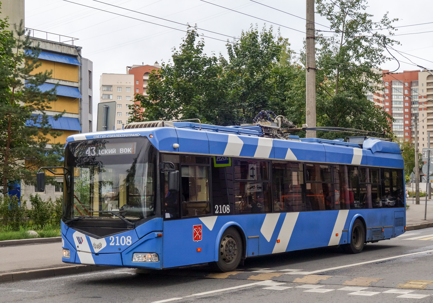 Санкт-Петербург, БКМ 32100D № 2108