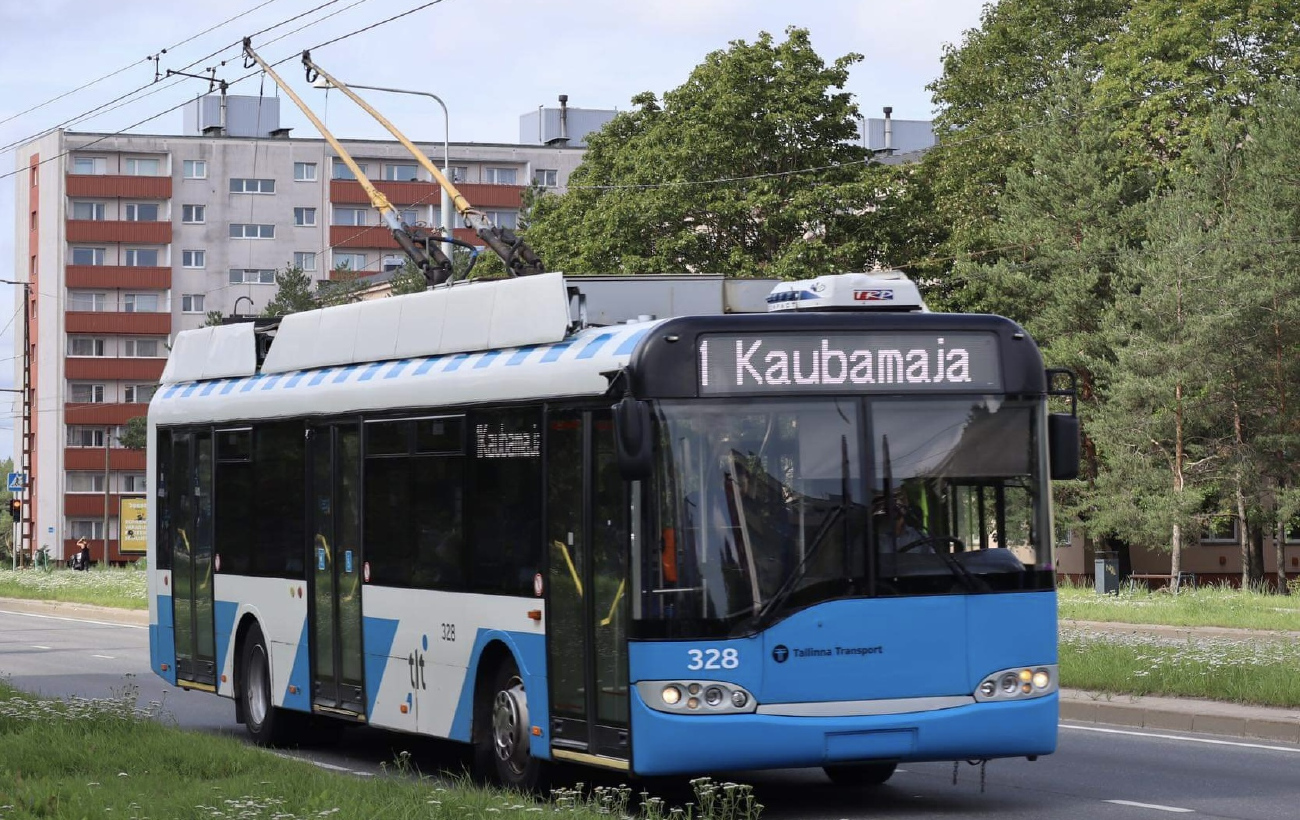 Таллин, Solaris Trollino II 12 Ganz № 328