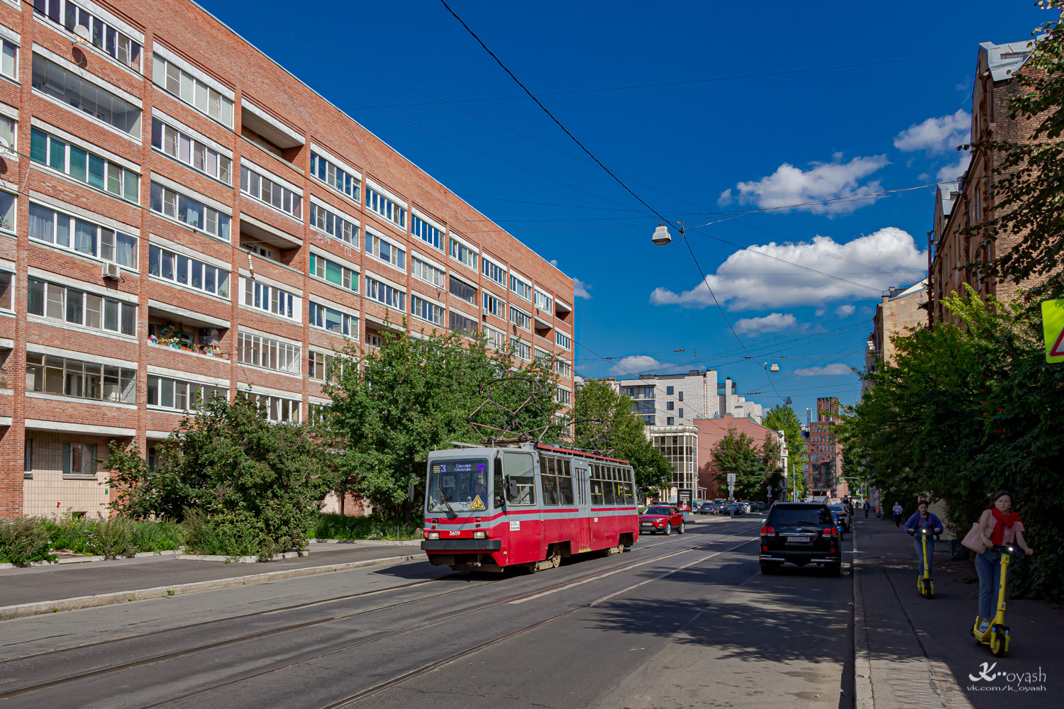 Sanktpēterburga, TS-77 № 3609