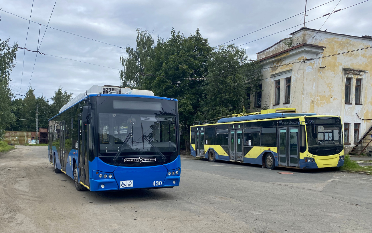 Петрозаводск, ВМЗ-5298.01 «Авангард» № 430; Петрозаводск, ВМЗ-5298.01 «Авангард» № 370