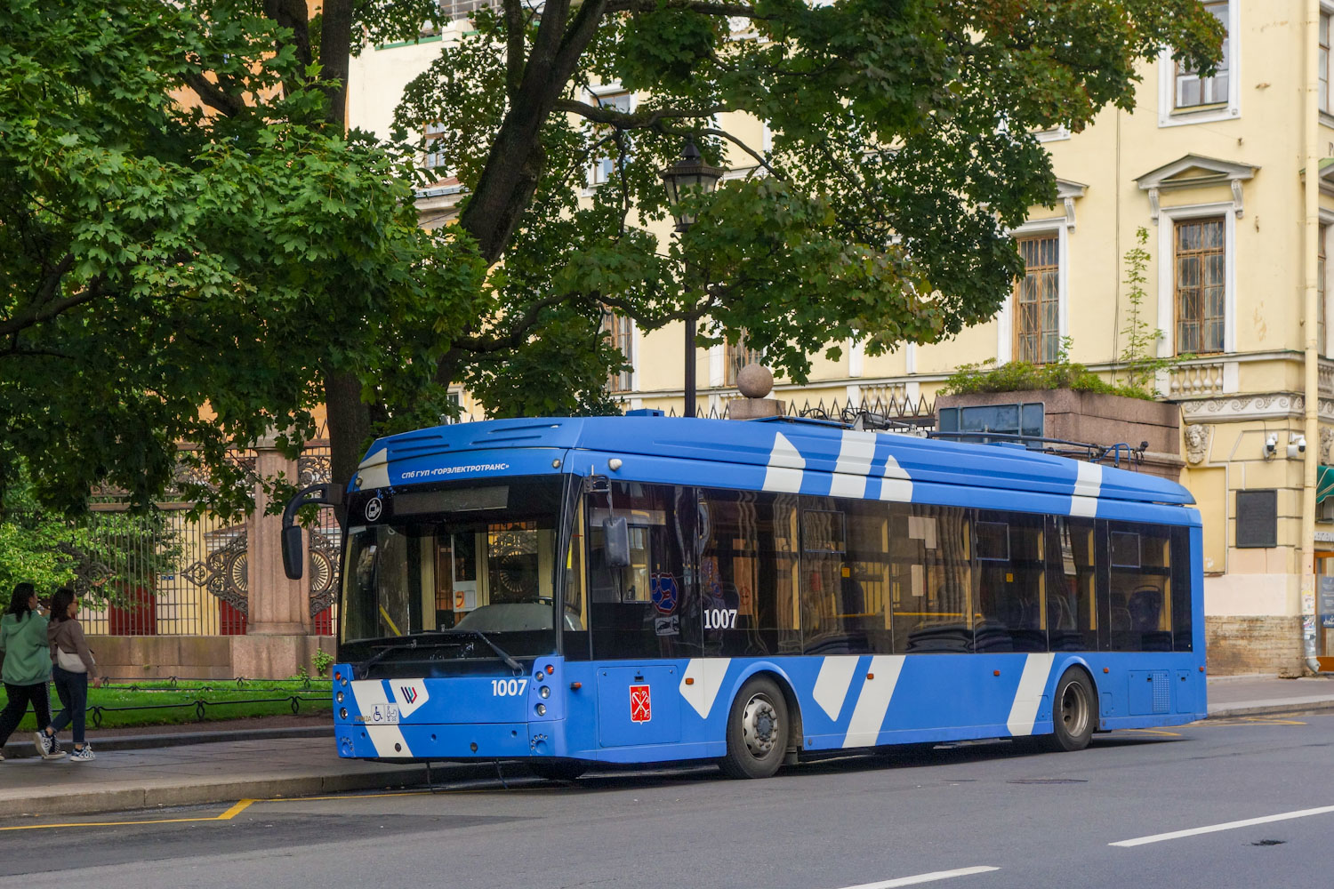 Санкт-Петербург, Тролза-5265.08 «Мегаполис» № 1007