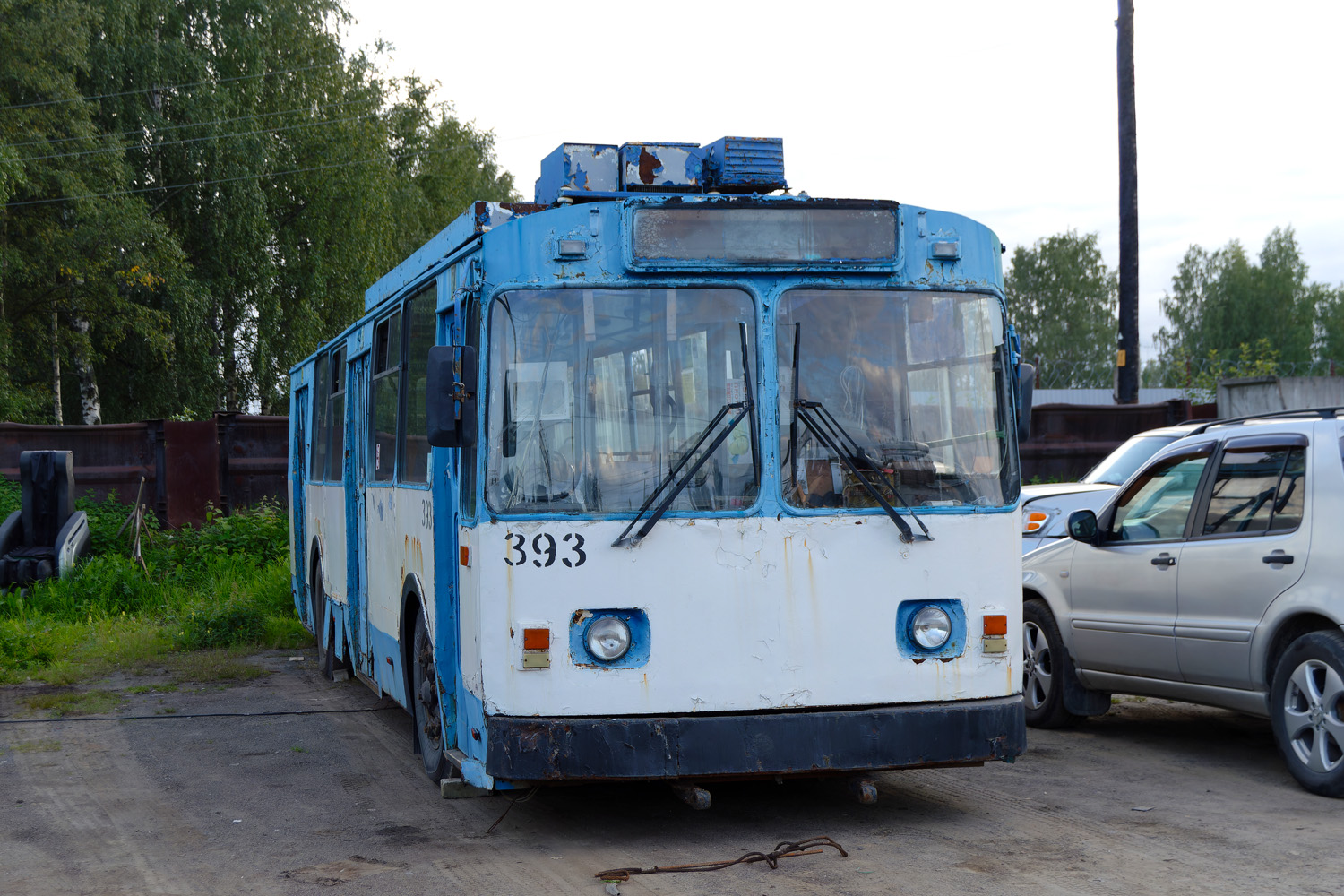 Петрозаводск, ВМЗ-170 № 393; Петрозаводск — Базы хранения и списания троллейбусов (БХиСТ)