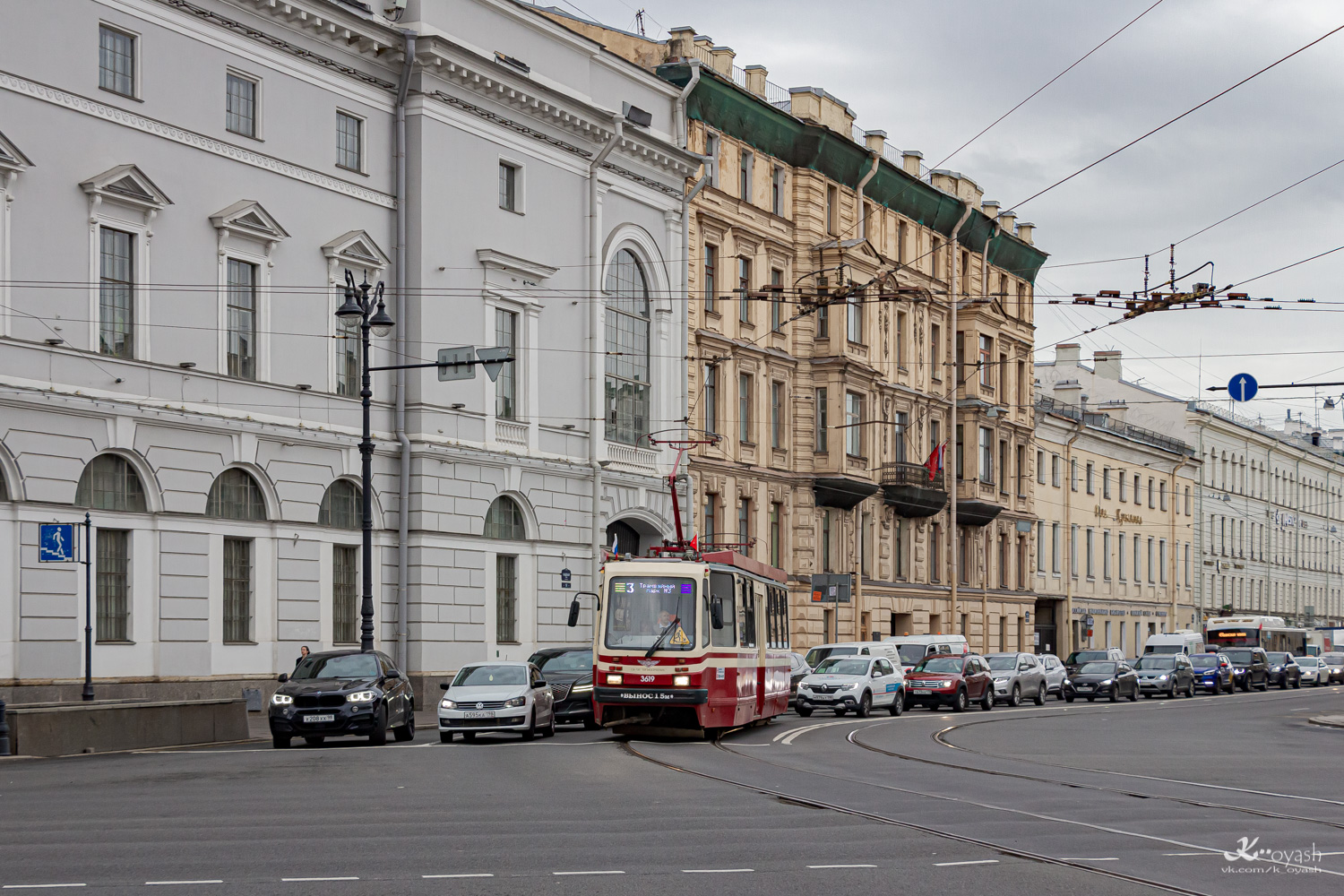 Санкт-Петербург, ТС-77 № 3619